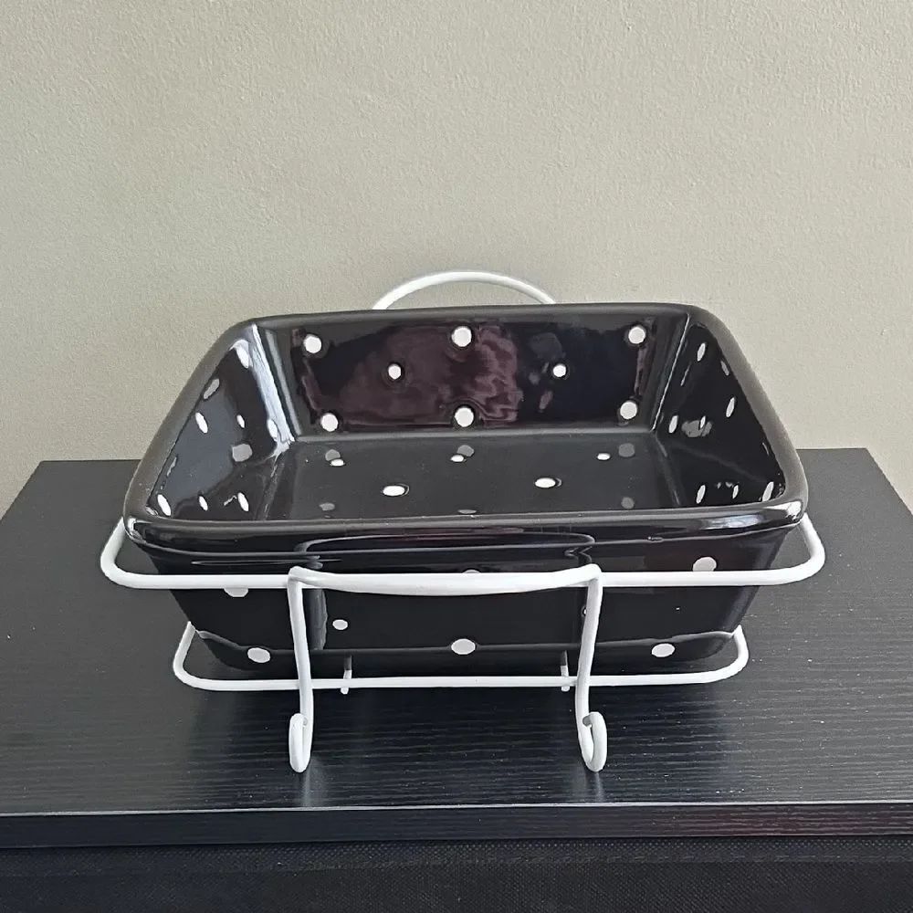 NWOT Temp-Tations Ovenware and Rack - Picture 2 of 10